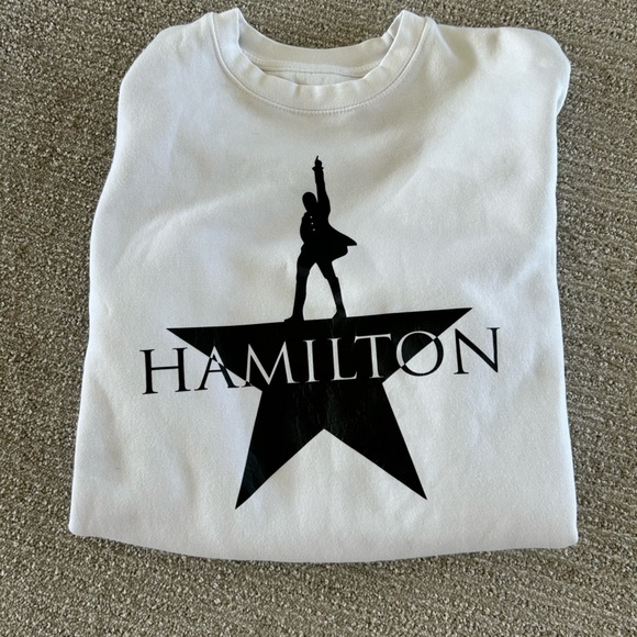 NICE HAMILTON CREWNECK SWEATSHIRT. No tags. Measures 24” chest and 28” length. - Picture 3 of 5